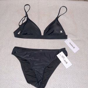 Hurley Black Bikini Set
